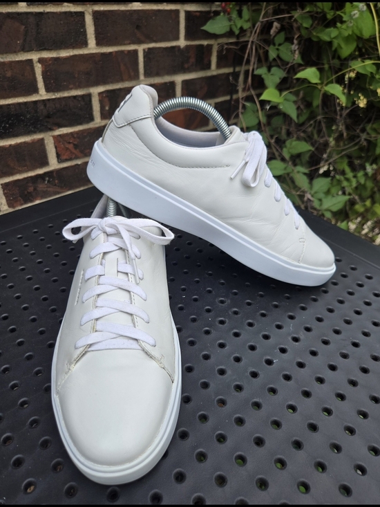 Cole Haan Shoes - Cole Haan White Leather Grand Crosscourt Traveler Sneakers Women's 10B